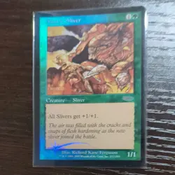 Foil Muscle Sliver 1 card MTG FNM Friday Night Magic No.PM514 - Image 1