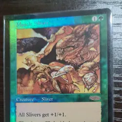 Foil Muscle Sliver 1 card MTG FNM Friday Night Magic No.PM514 - Image 2
