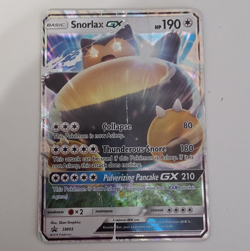 The Pokemon Company Snorlax GX SM05 SM Black Star Promos Holo EN 190 HP - Image 1