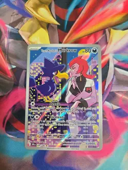 Team Rocket's Murkrow 200/182 Sv10: Destined Rivals Holo Pokemon IR - Image 1
