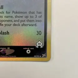 Team Aqua's Mightyena 30/95 Team Magma vs Team Aqua Reverse Holo 2004 English - Image 3