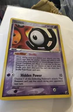 Unown (U) U/28 Pokemon Unseen Forces Holo - Image 1
