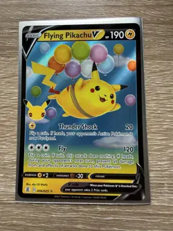 Pokemon TCG Flying Pikachu 25th Celebrations - Image 1