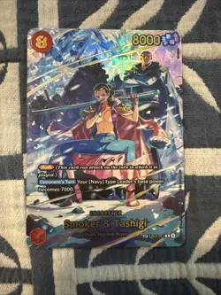 One Piece Smoker & Tashigi SP EB04-003 Adventure On Kami's Island OP15-EB04 NM - Image 1