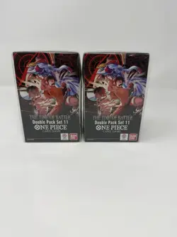 (Lot of 2) One Piece op-16 Double Pack Set Vol 11 Factory Sealed - Image 1