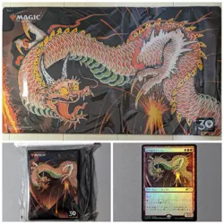 MTG Shivan Dragon Kouta Nakatsubo Playmat Sleeves Single Card No.PM387 - Image 1