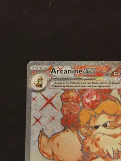 Pokemon TCG Arcanine EX Holo Card 224/198 SV01 Scarlet & Violet Base Set - Image 2