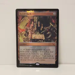 Scroll Rack - Masterpiece Series: Kaladesh Inventions Foil - MTG Near Mint NM - Image 1
