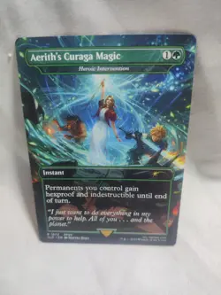 MTG - Aerith's Curaga Magic - (Heroic Intervention) Secret Lair Drop Regular - Image 1