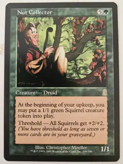 Nut Collector Magic: The Gathering Odyssey Rare Near Mint (259/350) - Image 1