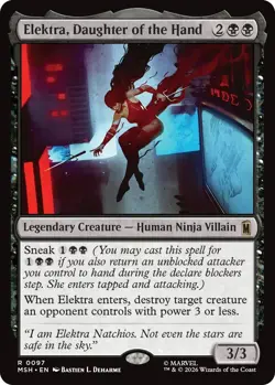 Elektra Daughter of the Hand - Marvel Super Heroes - NM - Image 1