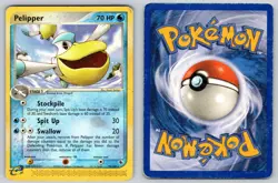 Pelipper 19/109 Rare Ruby & Sapphire Pokemon Heavily Played - Image 3