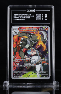 TAG 9 | MINT | Team Rocket's Houndoom 191/182 - Destined Rivals - Image 1