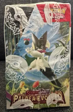 Pokemon TCG Scarlet and Violet 2 Paldea Evolved Booster Box 36 Packs - Image 3