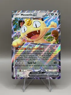 Pokemon TCG - Meowth EX - 062/088 Perfect Order NM - Image 1