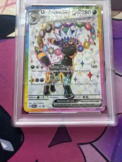 PSA 10 GEM MINT - Umbreon ex #176 Prismatic Evolutions Premium Figure Collection - Image 3