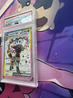PSA 10 GEM MINT - Umbreon ex #176 Prismatic Evolutions Premium Figure Collection - Image 5