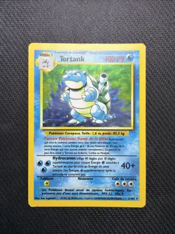 Carte Pokemon : Tortank 2/102 Set de Base Edition 2 Wizards Francaise - Image 1