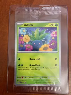 Oddish SVP 102 - Pokemon Scarlet & Violet Promos - SEALED - Image 1