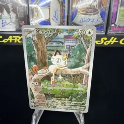 The Pokemon Company Pokemon TCG Meowth 106/094 Phantasmal Flames IR Holo Eng - Image 1