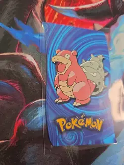 Mint 2001 Topps Pokemon Johto League Champions Die Cut Embossed #13 Slowpoke - Image 2