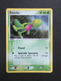 Pokemon TCG Treecko Nintendo Promo Holo EX Deck Tin 016 Near Mint - Image 1