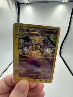 Alakazam 1/165 Expedition Base Set Reverse Holo Rare MP - Image 3