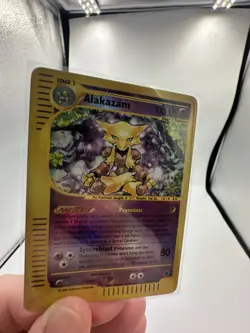 Alakazam 1/165 Expedition Base Set Reverse Holo Rare MP - Image 4