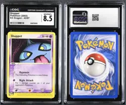 CGC 8.5 Pokemon Shuppet Non-Holo Regular #43/97 NM/MINT+ - Image 1
