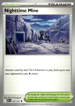 Nighttime Mine 197/217 Uncommon Regular ME: Ascended Heroes NM - Image 1