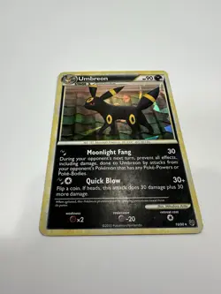 Umbreon - (Cracked Ice Holo) 010/090 Deck Exclusives Holo DAMAGED - Image 1