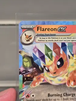 Flareon ex - (Prismatic Evolutions Stamp) Holo Double Rare 014/131 NM - Image 2