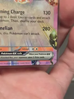 Flareon ex - (Prismatic Evolutions Stamp) Holo Double Rare 014/131 NM - Image 4