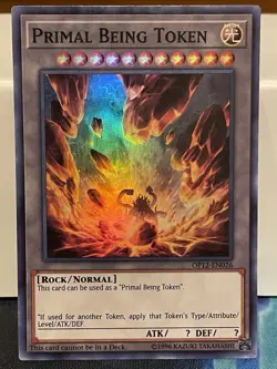 Primal Being Token - OP12-EN026 - Super Rare - VLP - Image 1