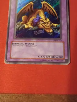 Yugioh - Thousand Dragon MRD-143 Secret Rare MP Unlimited Edition Original Print - Image 4