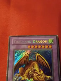 Yugioh - Thousand Dragon MRD-143 Secret Rare MP Unlimited Edition Original Print - Image 5