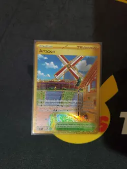 Pokemon TCG Artazon Hyper Rare Holo Card 229/197 Sv03: Obsidian Flames - Image 1