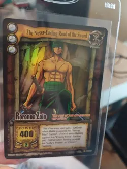 One Piece CCG The Never-Ending Road of the Sword CH023 Roronoa Zoro Foil - Image 1