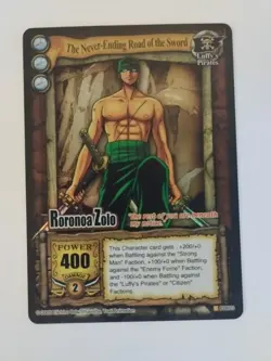 One Piece CCG The Never-Ending Road of the Sword CH023 Roronoa Zoro Foil - Image 2