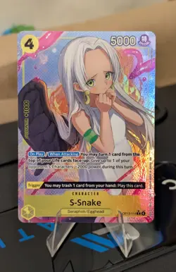S-Snake OP13-114 Alternate Art One Piece English NM - Image 1