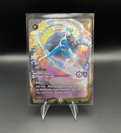 Disney Lorcana Wilds Unknown Frozone Super Cool 226/204 Enchanted Foil - Image 1