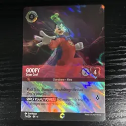 Disney Lorcana Goofy - Super Goof 214/204 Enchanted Foil EN - Image 1