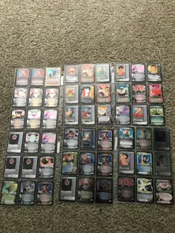 Dragon Ball Z CCG Score 54 Card Lot- All Heroes - Image 1