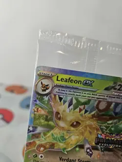 Pokemon Leafeon EX Prismatic Evolutions Promo Card Sealed, 006/131 - Image 2