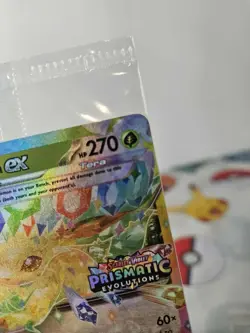 Pokemon Leafeon EX Prismatic Evolutions Promo Card Sealed, 006/131 - Image 3