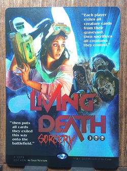 MTG❤ Living Death ( FOIL Showcase ) Commander: Duskmourn: House of Horror NM❤ - Image 1