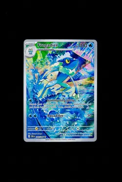 Pokemon Chaos Rising Frogadier IR NM 089/086 - Image 1