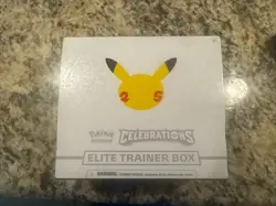 Pokemon TCG: 25th Anniversary Celebrations Elite Trainer Box open box brand new 820650809439 - Image 1