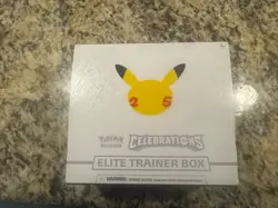 Pokemon TCG: 25th Anniversary Celebrations Elite Trainer Box open box brand new 820650809439 - Image 2