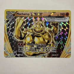 Pokemon TCG XY Evolutions Machamp Break 60/108 Holo NM - Image 1